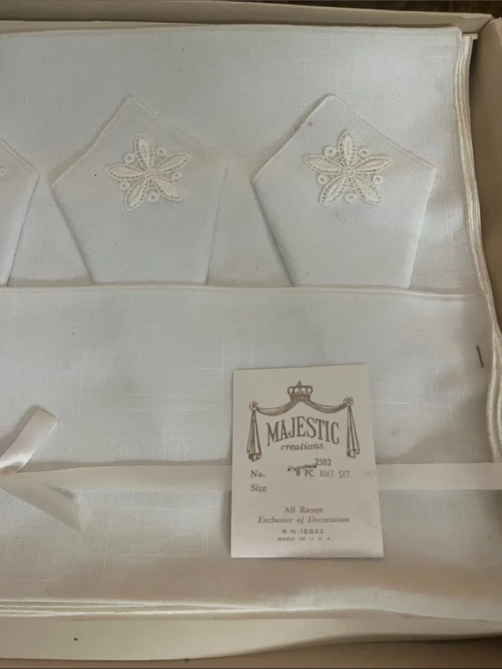 Majestic delicate embroidered